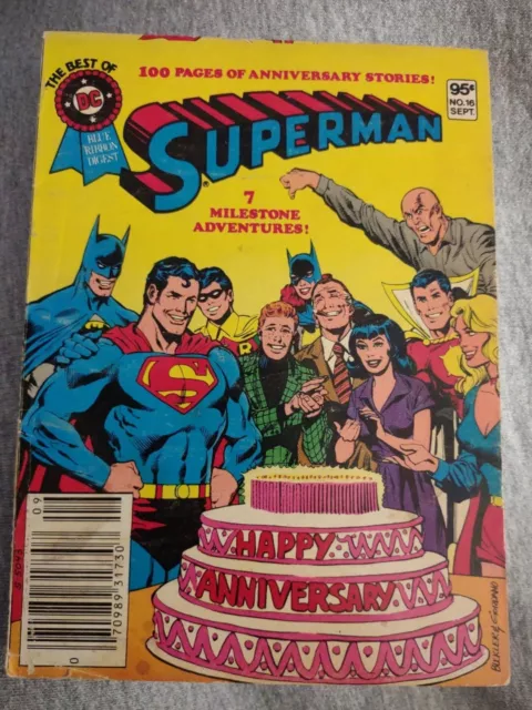 Best of DC Blue Ribbon Digest #16 - Superman - Batman - Lex Luthor