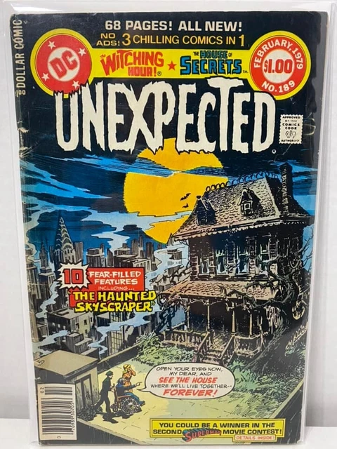 34979: DC Comics Unexpected #189 VG Grade