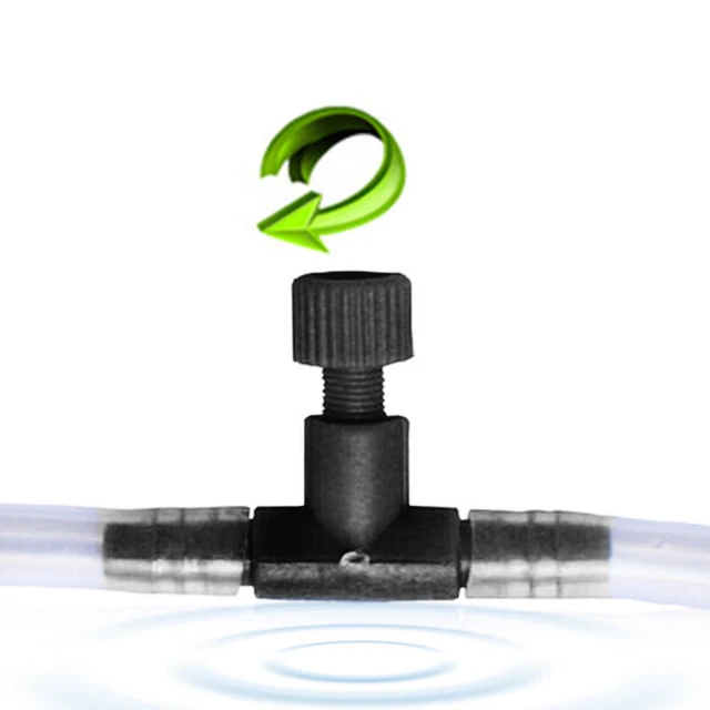 Fish Tank Air Line Flow Control Regulator Valve Aquarium NEW B7F4