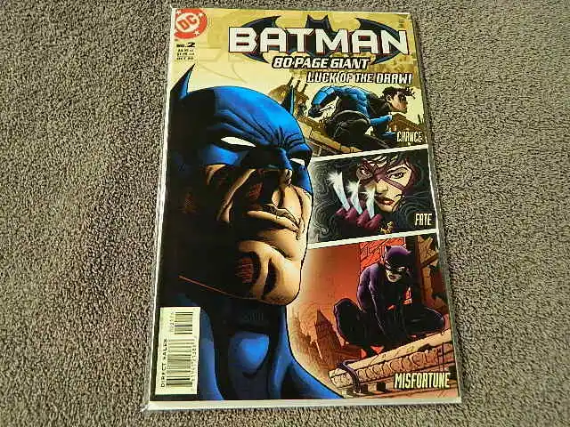 1999 DC Comics BATMAN 80-Page Giant "Luck Of The Draw #2 - 1st Print TPB - NM/MT