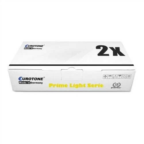 2x Prime Cartridge / Chip For Lexmark E-462-DTN E-460-DW E-260-DN E-360-DN