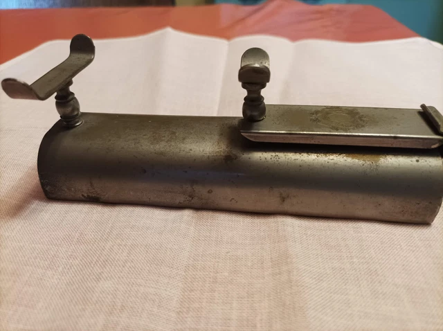 ANCIEN JOUET POUPETTE RÉCHAUD en ALU vintage jeu enfant cuisine