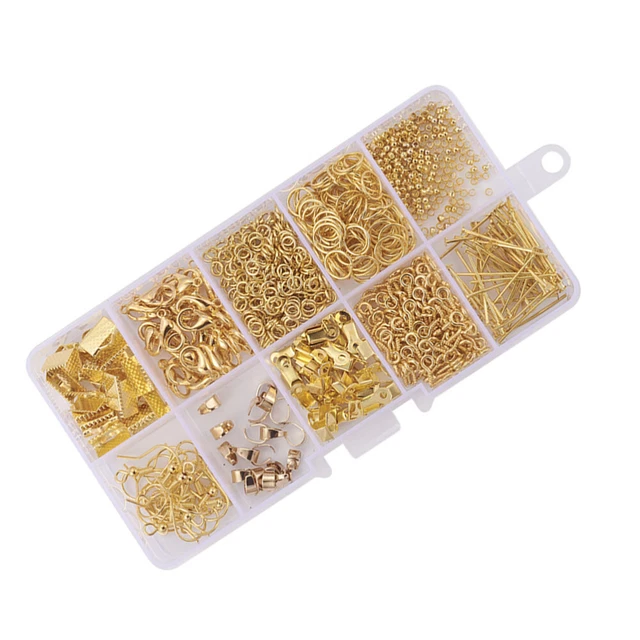Hágalo usted mismo Pendientes de metal Accesorios Pendientes de pernos Hechos a mano Accesorios Kit De