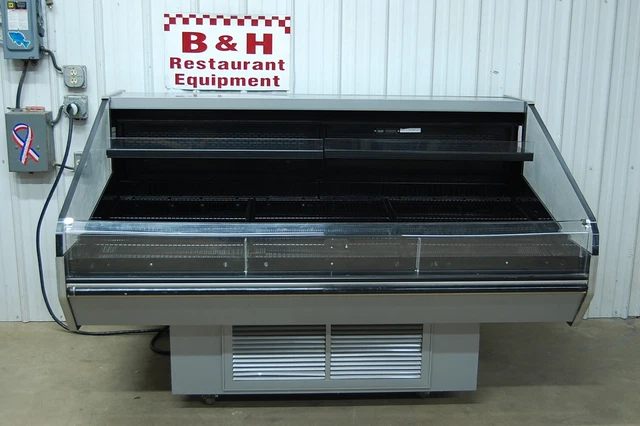Hussmann Q2SSM6S 74" Open Air Produce Berry Display Case Refrigerator 2021 Mod