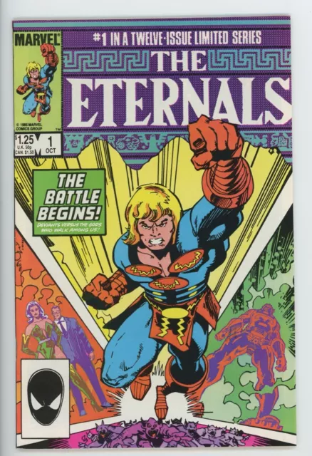 Eternals 1 2 3 4 5 6 7 8 9 10 11 12 Complete Marvel Comics 1985-1986 LARGE SCANS