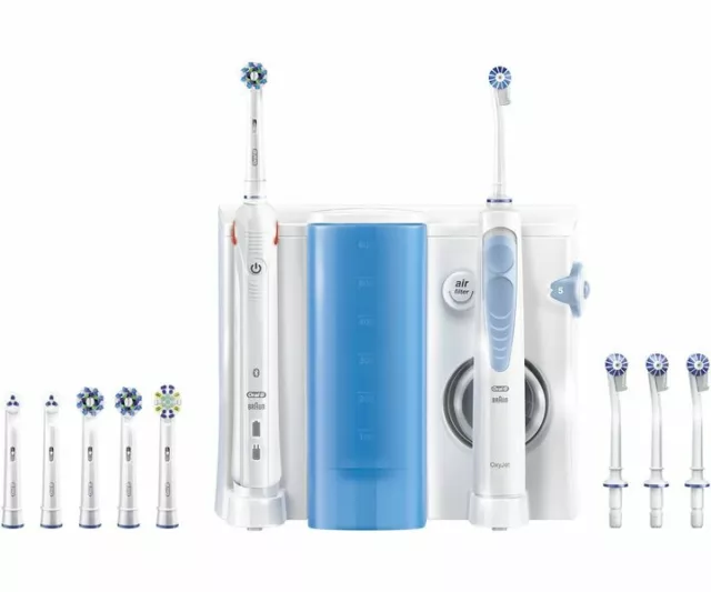 Oral-B Mundpflege-Center, SMART 5000 Elektrische Zahnbürste + OxyJet Munddusche