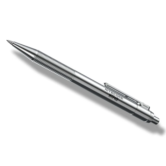 Nitecore NTP40 Titanium Alloy Mechanical Pencil 0.5mm Lead - Lightweight