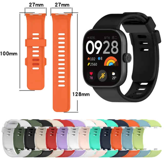 Ersatz Armband Silikon Uhrenarmband Strap Sport für Redmi Watch 4