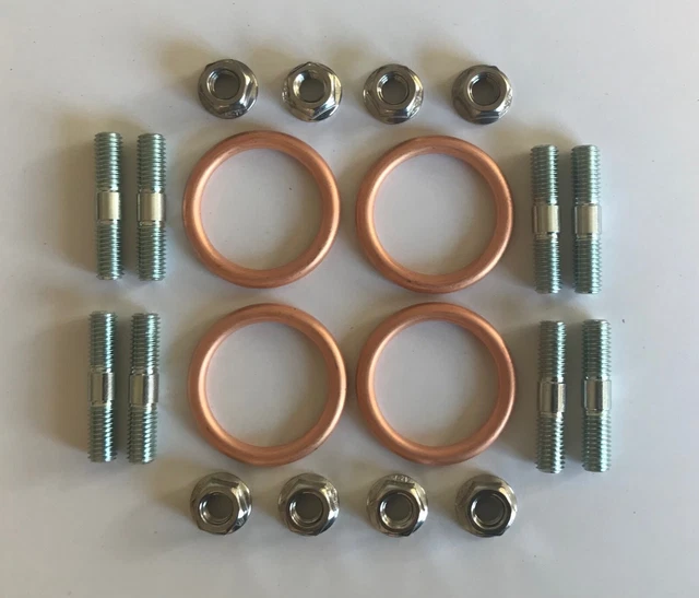YAMAHA FZ1 YZFR1 FZS1000 Fazer Exhaust Header Manifold Gaskets Studs