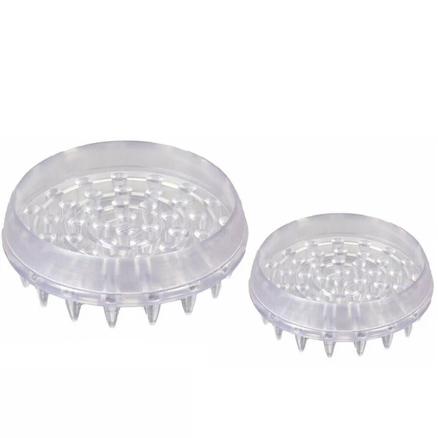 8 pezzi imbottitura piede tavolo tappo sedia rotondo antiscivolo strumenti trasparenti