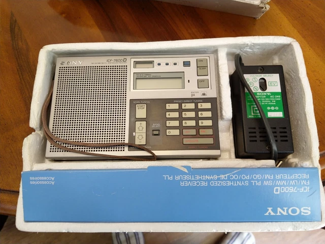 SONY ICF-7600CL Ricevitore Radio Mondiale - SPACE CASH VARESE