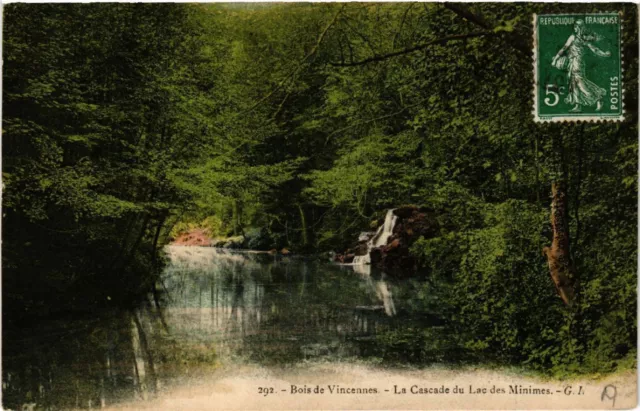 CPA Bois de VINCENNES - La Cascade du Lac des Minimes (519487)