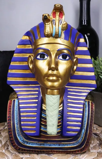 GIANT 16 inch-Rare Ancient Egyptian King Tut Statue Golden Color $222. ...