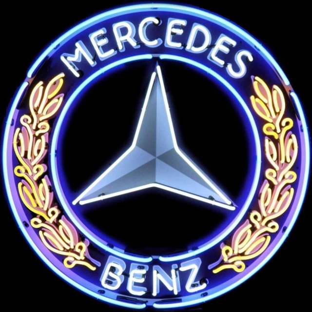 Mercedes Neon Sign FOR SALE! - PicClick