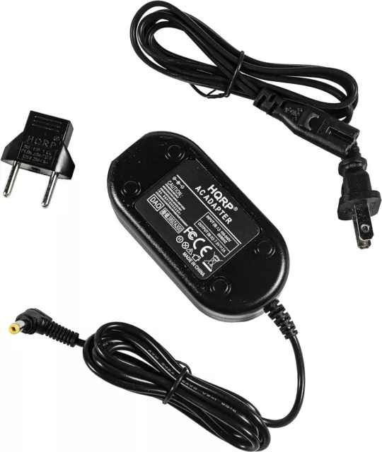 HQRP AC Adaptador Suministro Eléctrico para Panasonic Videocámaras, K2GJ2DC00011