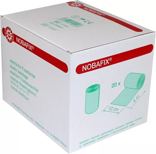 NOBAFIX® Fixierbinde (4m x 12cm) 20 Stk. *PZN:7094837*