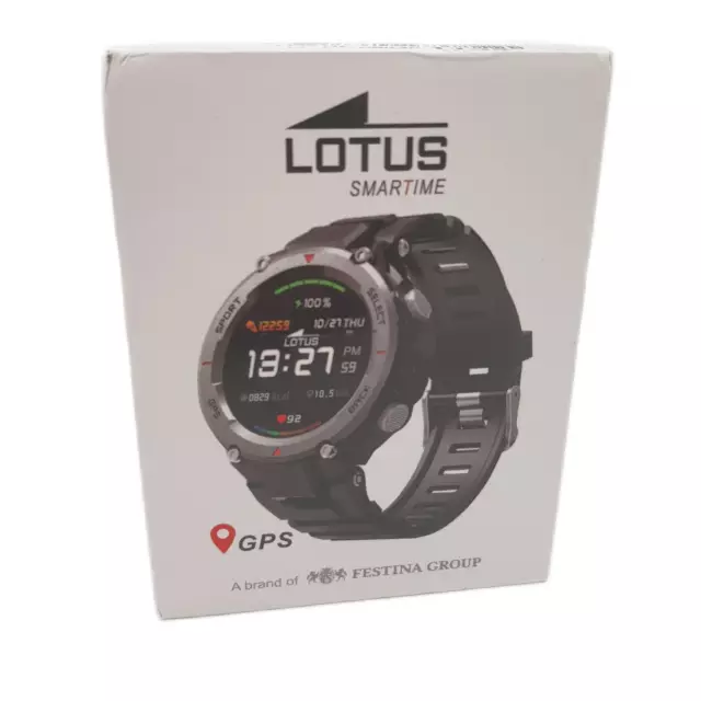 Lotus Smartwatch 500242 Caballero - Herrenuhr Armbanduhr Fitness Uhr Tracker