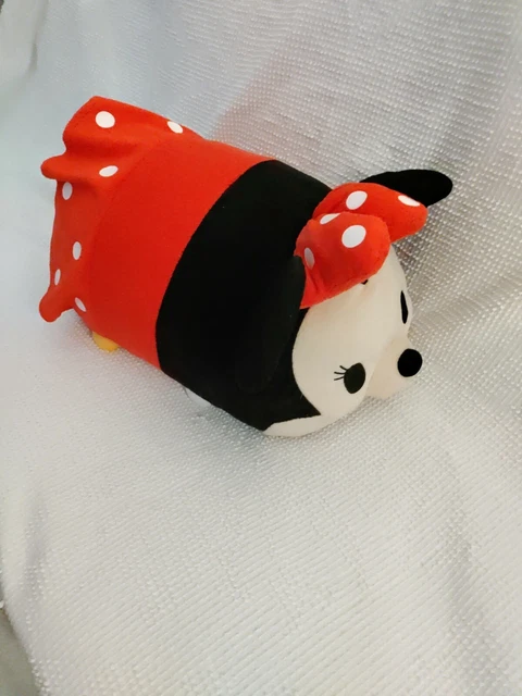 DISNEY Plush Beanie 14" Medium TSUM TSUM CLASSIC MINNIE MOUSE rare disney store