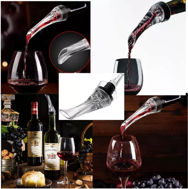 Areatore Per Vino Beccuccio Versatore Salvagogcia Ventilazione Decanter