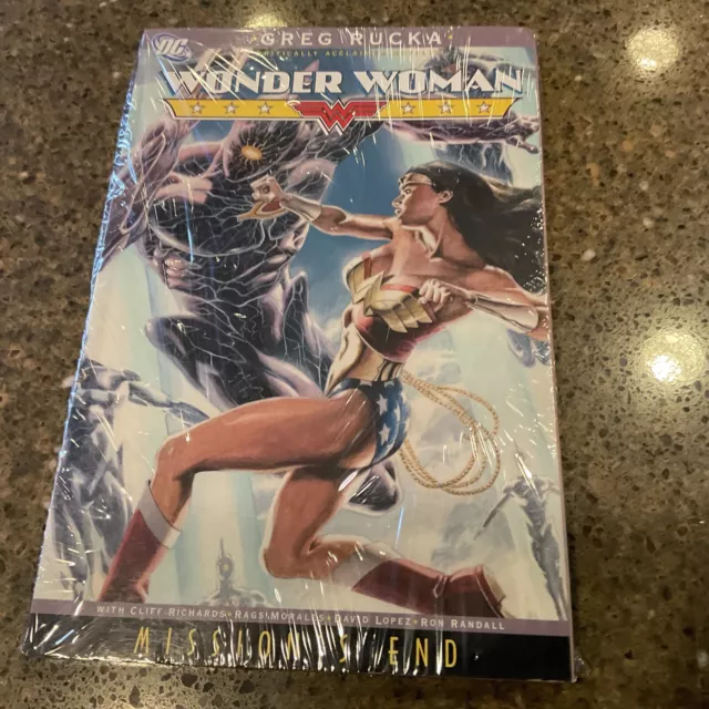 Wonder Woman Missions End Dc Comics Greg Rucka Tpb (Paperback) New!
