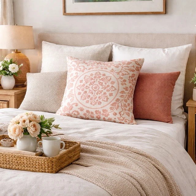 POTTERY BARN KEIRA Palampore Euro Pillow Sham 26x26 Pottery Barn Floral Euro Pillow Sham‎ Square 26\