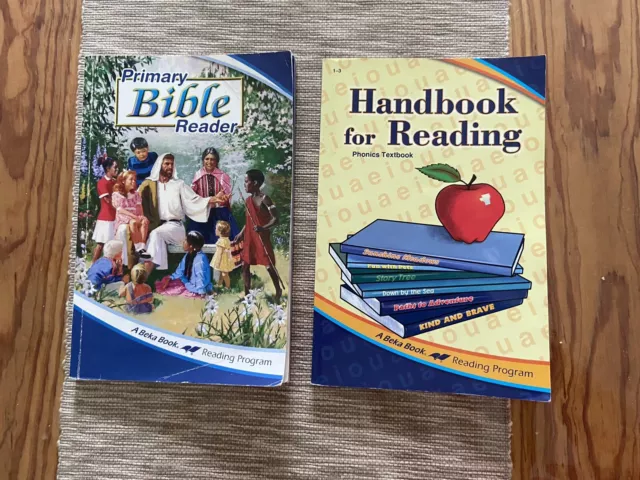 Abeka Handbook for Reading & Primary Bible Reader Grades 1-3