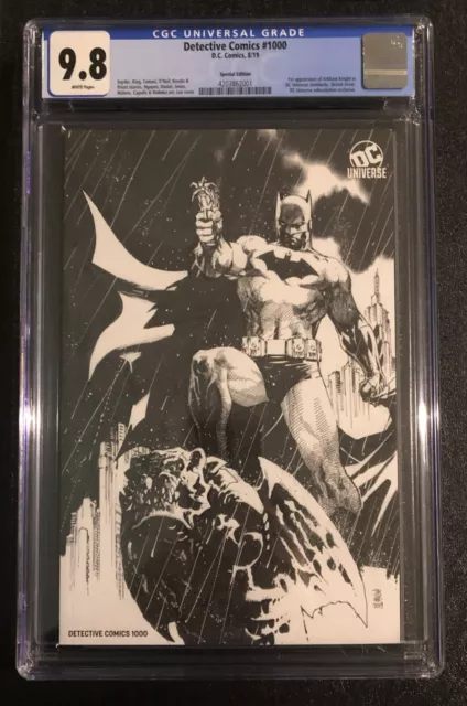 Detective Comics #1000 Jim Lee Special Edition Variant Sdcc Batman Cgc 9.8