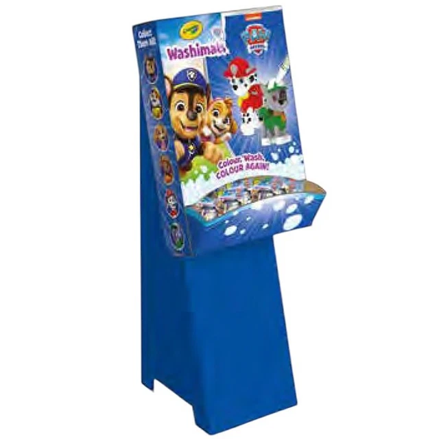 CRAYOLA Washimals Paw Patrol Super Set – 8 Cuccioli, 12 Pennarelli Lavabili, Spazzola, Dai 3 Anni