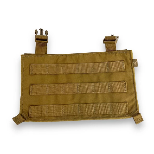 Velocity Systems MOLLE Swiftclip Placard Quick-Attach Chest Rig - Coyote Brown