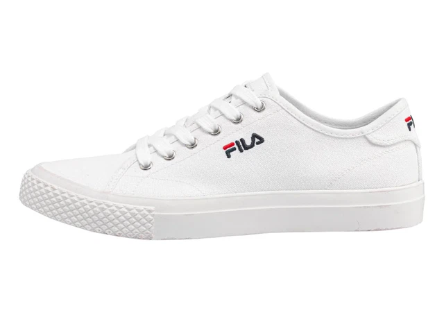 Fila white canvas shop shoes