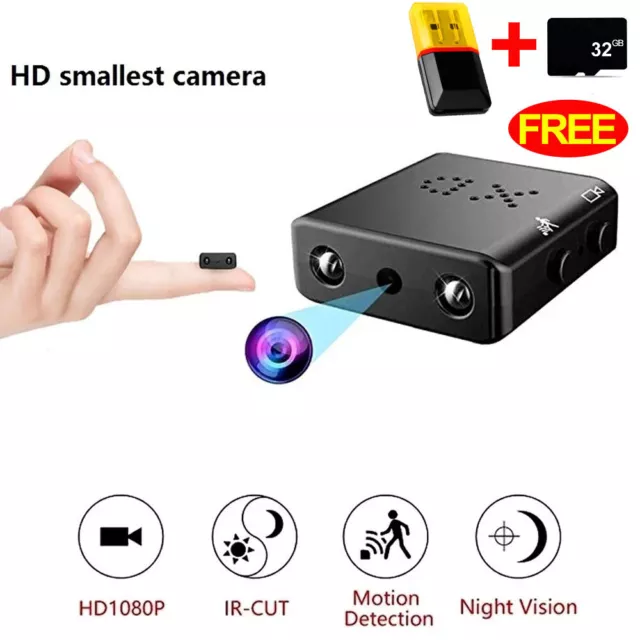 Super Mini DV Camera 1080P Home Security Cam DVR Micro Camcorder Night Vision
