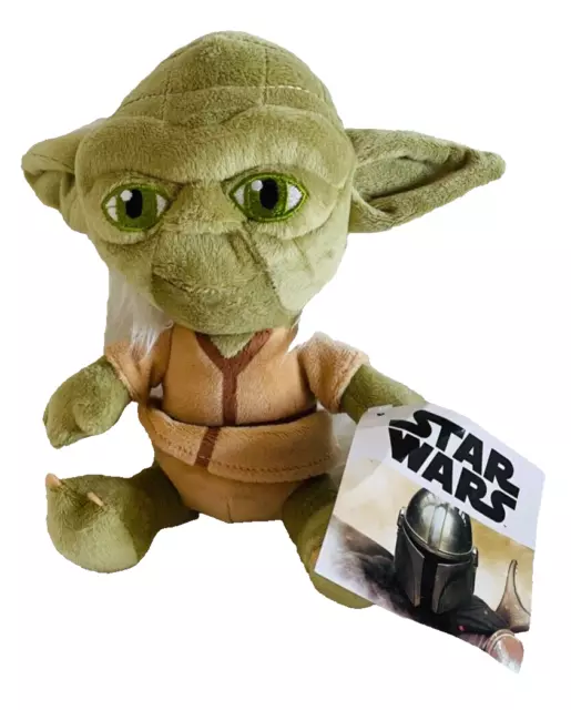 Licensed Star Wars Mandalorian -  Yoda Plush Soft Toy 20cm - Brand New