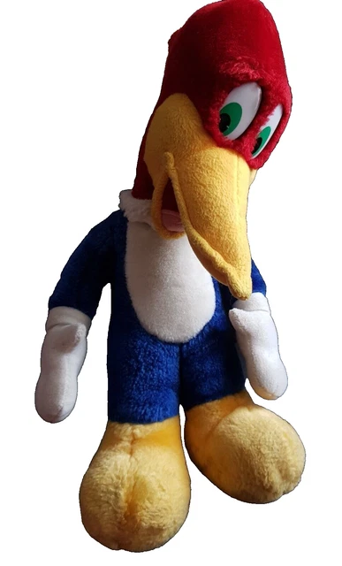 Grande Peluche Woody Woodpecker 38 Cm – PortAventura – NEUVE