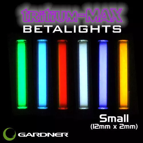 Gardner Tackle Tritium Max Betalights Small - Carp Pike Coarse Fishing Isotopes