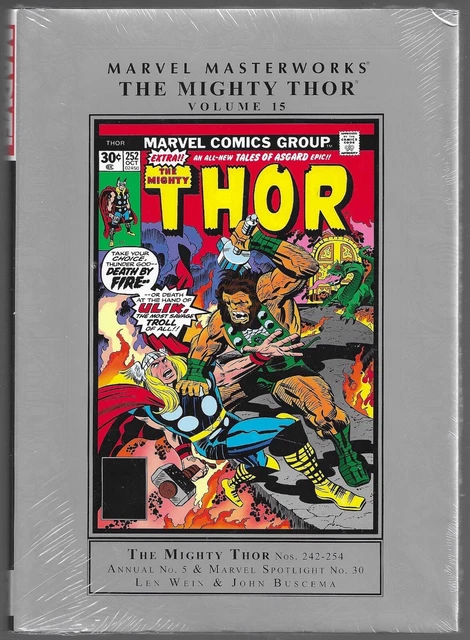 Marvel Masterworks Mighty Thor Vol 15 FS HC * Firelord Valkyries Mangog Buscema