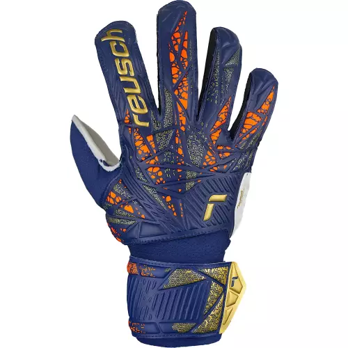 Reusch Attrakt Solid Junior Premium Blue Guanti da portiere da bambino