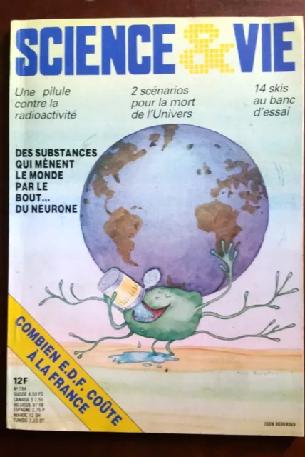 Science et vie n°794 du 11/1983; Pilule contre la radioactivité/ Le prix d' EDF