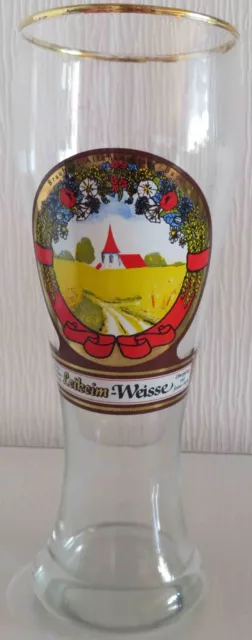 Weissbierglas Weizenbierglas 0,5L Leikheim-Weisse