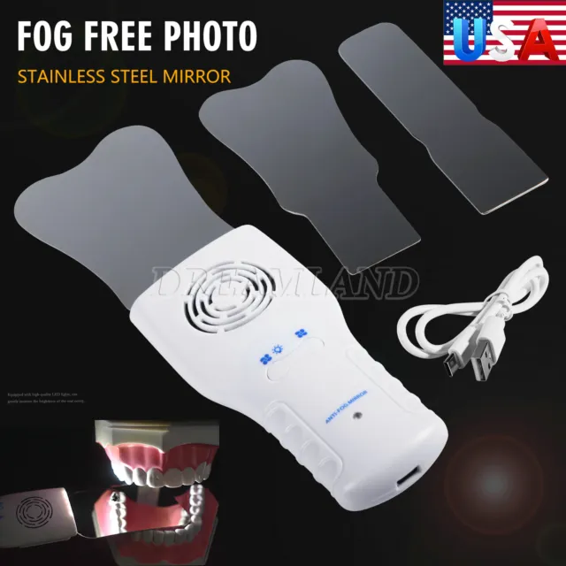 Dental Anti-fog Mirrors Photography Reflector Set for Oral Photography Tnx