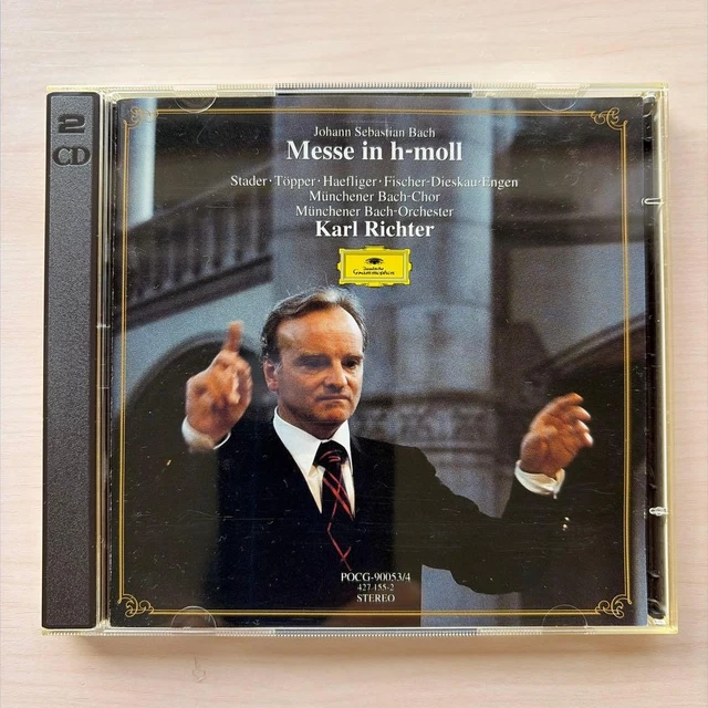2 CD SET] Karl Richter/J.S. Bach: Mass in B minor BWV232 EUR 72,80