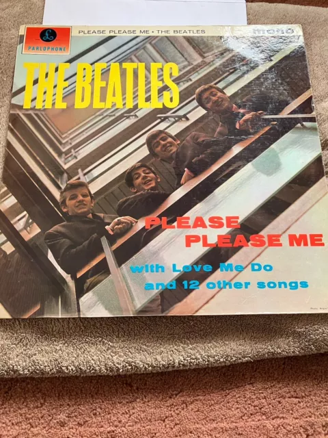 The Beatles " Please Please Me" PMC 1202 1965