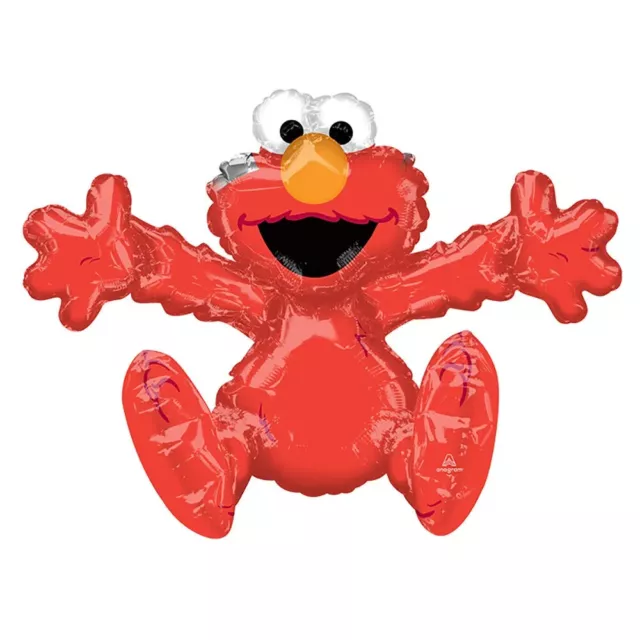 Sesame Street Party Supplies Elmo Large Foil Balloon (66 x 45cm)