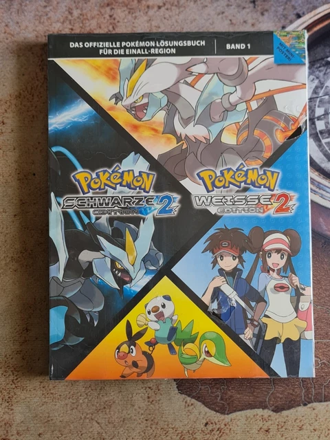 POKÉMON SCHWARZ WEISS 2 Lösungsbuch, Spieleberater, Guide Sealed