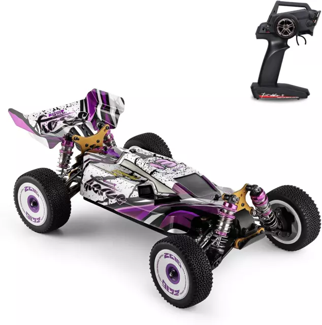 Wltoys 124019 RC Car, 1/12 Scale 2.4Ghz Remote Control Car, 4WD 60Km/H High Spee