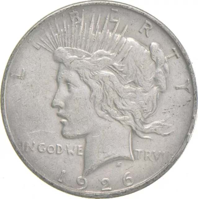 1926-D Peace US Silver Dollar - 90% Denver Minted