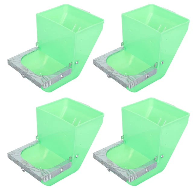 4Pcs Piccolo Animale Domestico Contenitore Di Alimento Fieno Cibo Bin Per