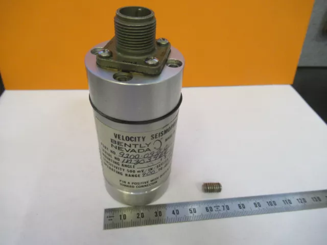 Bently Nevada Ge Velocity Seismoprobe Seismic Sensor As Pictured &H1-B-47 Bently Nevada Ge Velocity Seismoprobe Seismic Sensor As Pictured &H1-B-47