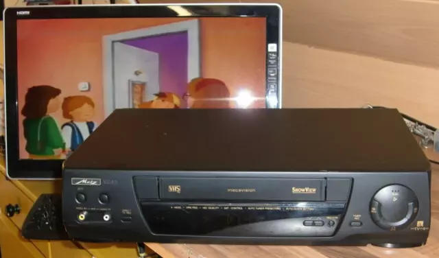 METZ VC43 VHS Videorecorder MECAVISION. ShowView. Zustand sehr gut. Autoplay