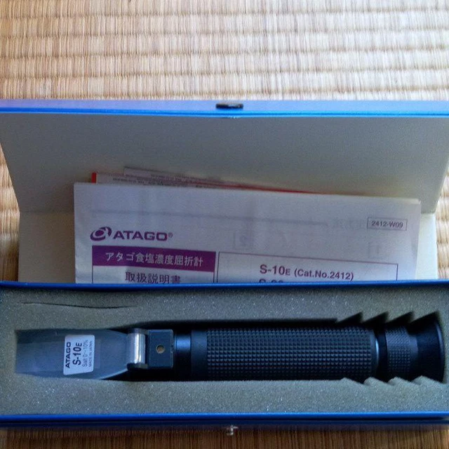 Atago Salt Concentration Refractometer