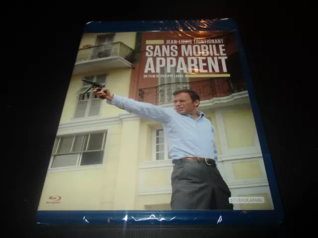 RARE BLU-RAY NEUF "SANS MOBILE APPARENT" Jean-Louis TRINTIGNANT / Philippe LABRO